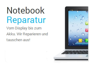 Notebook Display Reparatur